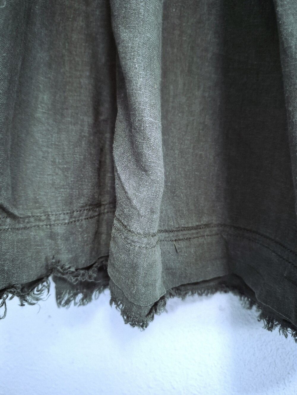 We The Free Moon City Oversized Slouchy Babydoll Top Dark Green M Boho Lagenlook - Picture 6 of 12